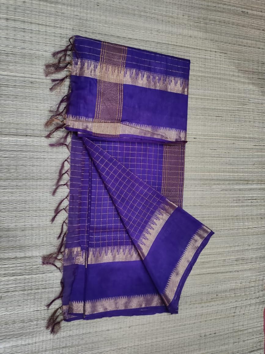 Vasthrlay Classic Traditional Saree with elegant bhagalpuri styling