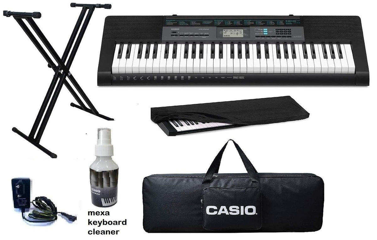 Casio CTK-2550 61 Key Portable Keyboard Black