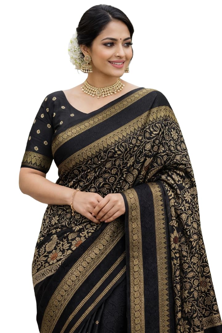 Vasthrlay Classic Ethnic Printed Saree for festive ethnic occasions