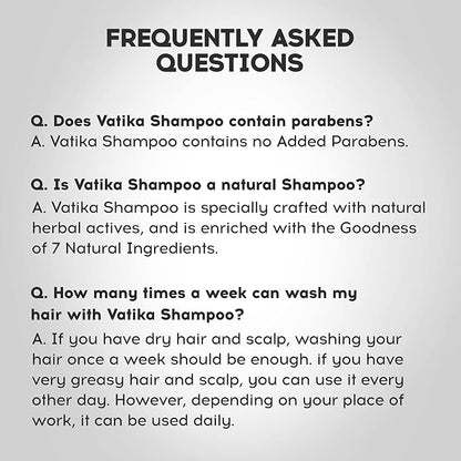 Dabur Vatika Long & Black Shampoo