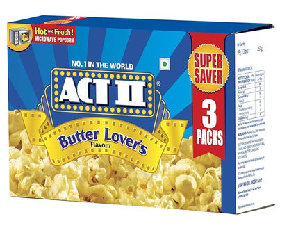 Act II Microwave Popcorn Butter Lovers - PUSHMYCART