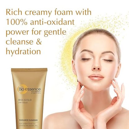 Bio Essence 24K Gold Radiance Cleanser - PUSHMYCART