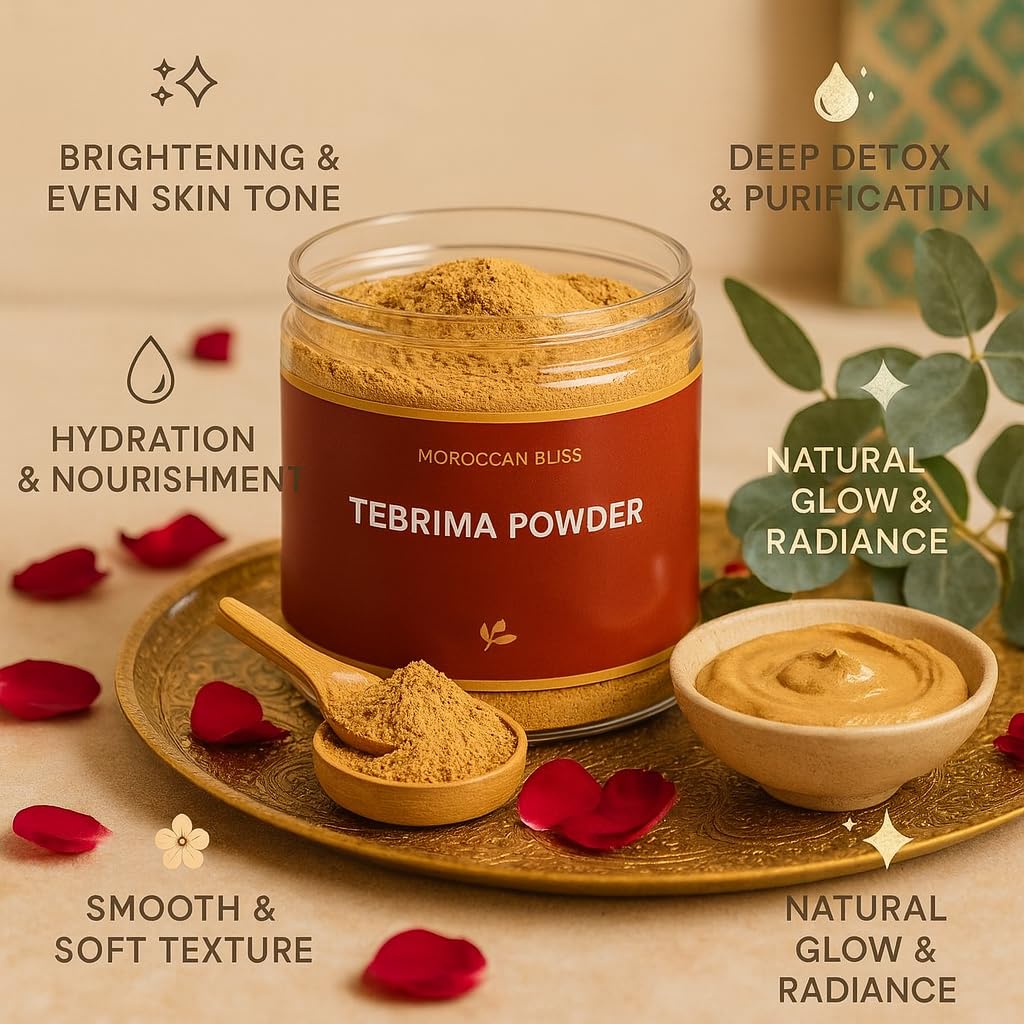 MS MAGIC SECRET Moroccan Tebrima Body Mask Powder