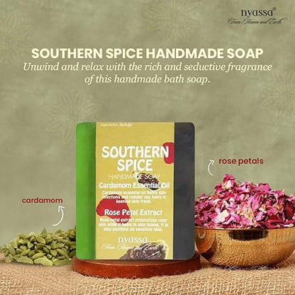Nyassa Southern Spice Natural Bathing Handmade Soap - PUSHMYCART