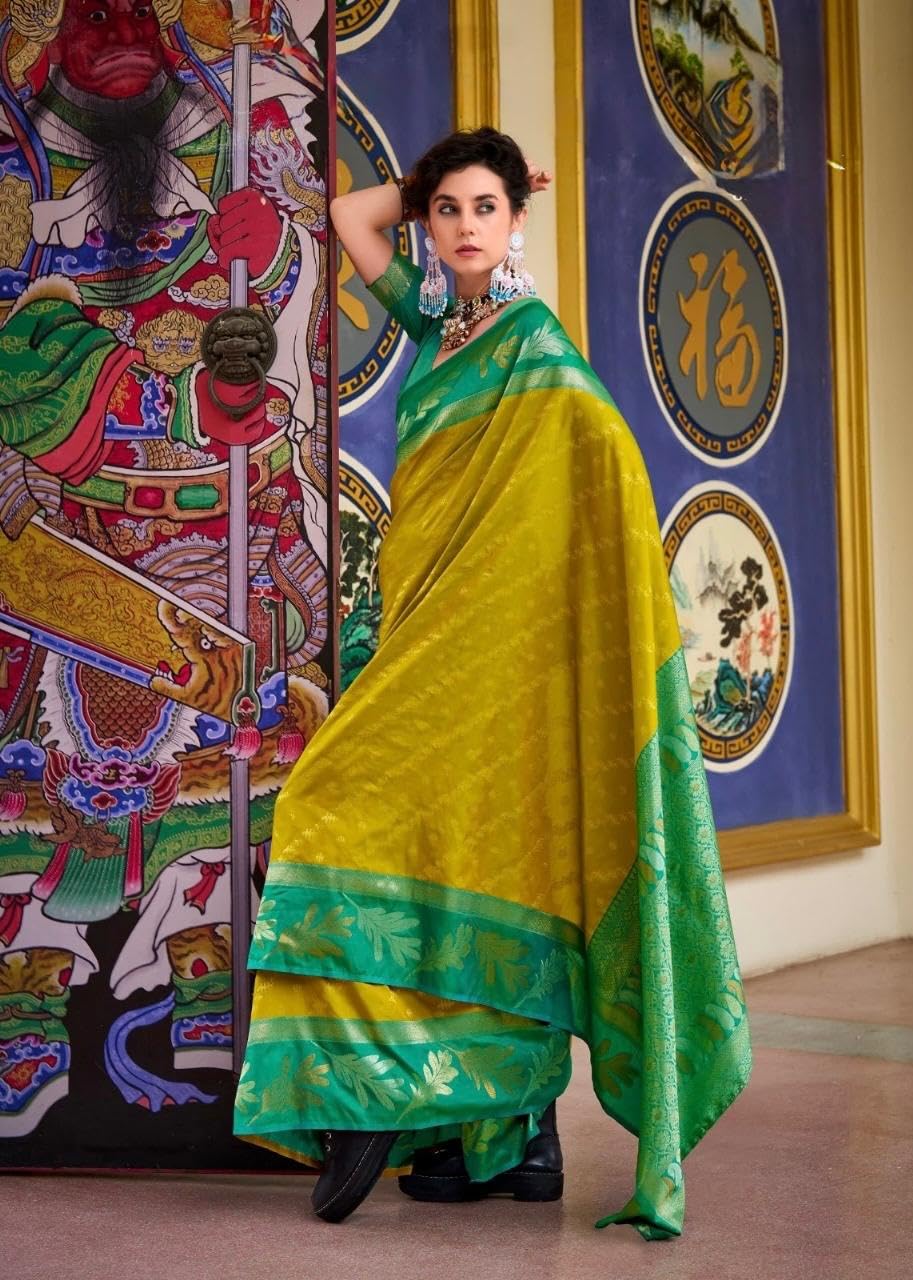 Vasthrlay Classic Traditional Saree with elegant kanjivaram styling