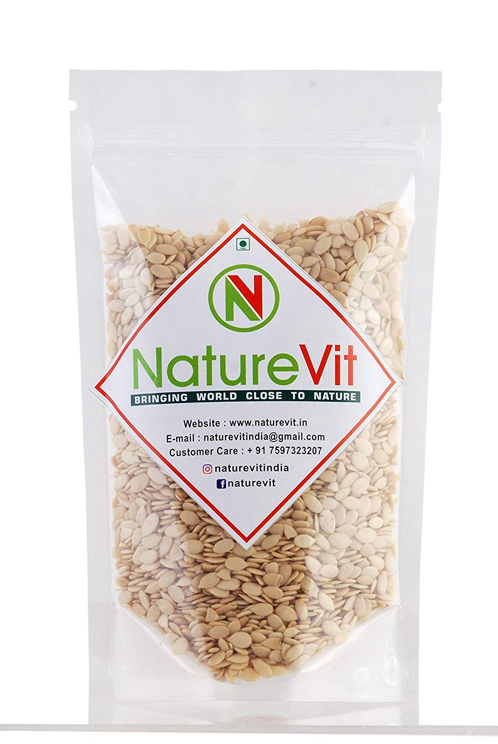 NatureVit Roasted Watermelon Seeds [Lightly Salted]
