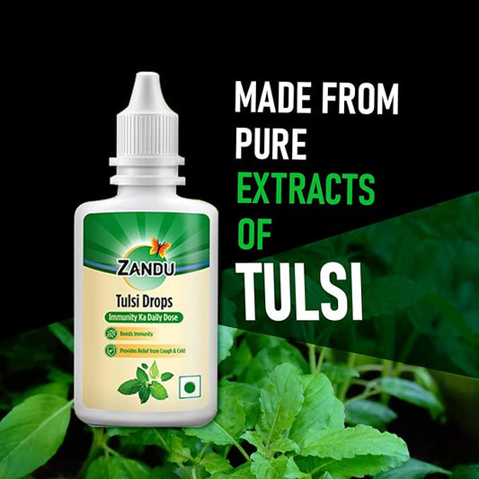 zandu tulsi drops