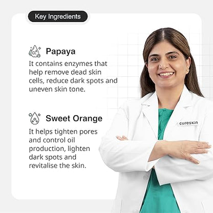 Cureskin Under Arm Brightening Cream Mask - PUSHMYCART