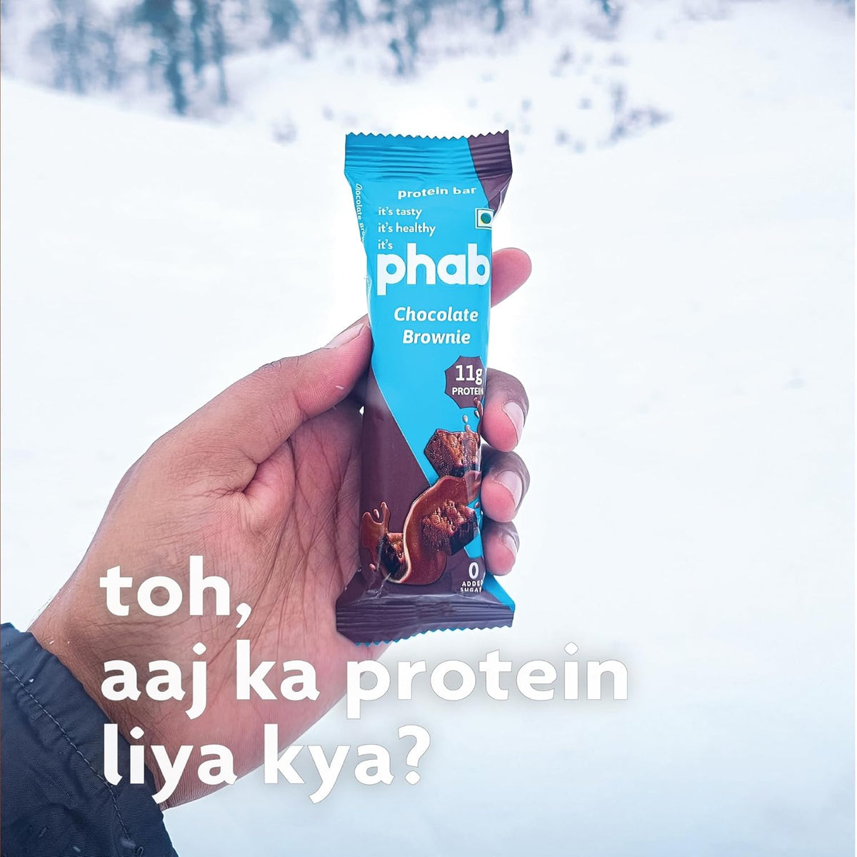 Phab Chocolate Brownie 11G Protein Bars