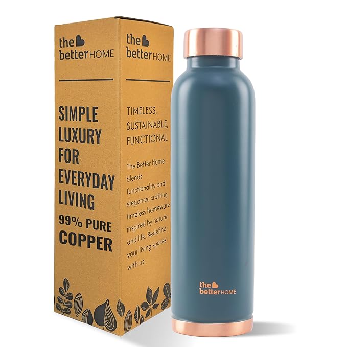 The Better Home Copper Water Bottle 950ml