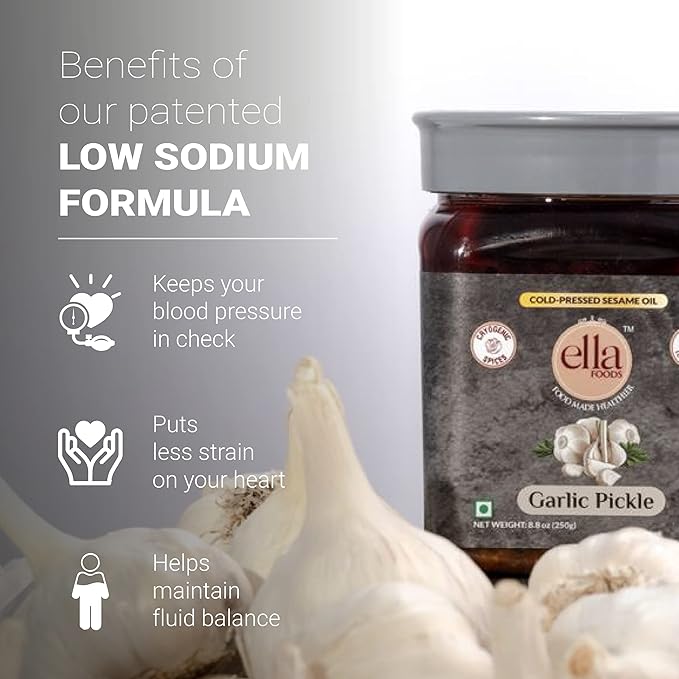 Ella Foods Garlic Pickle - PUSHMYCART