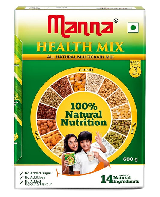 Manna Health Mix, All Natural Kids Nutrition Drink - PUSHMYCART