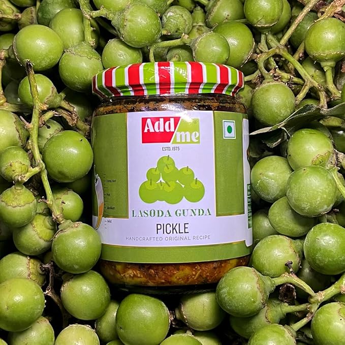 Add me Rajasthani lasoda gunda pickle 500gm - PUSHMYCART