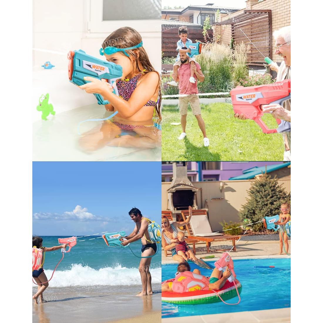VikriDA Bagpack Electric Water Gun - PUSHMYCART