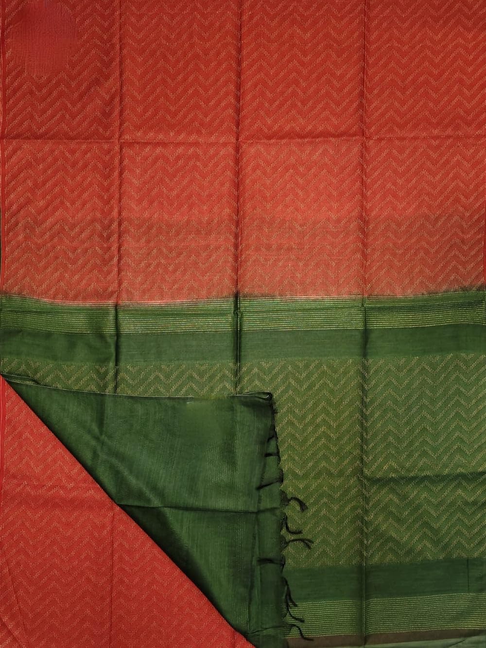 Vasthrlay Brown Traditional Saree with elegant bhagalpuri styling