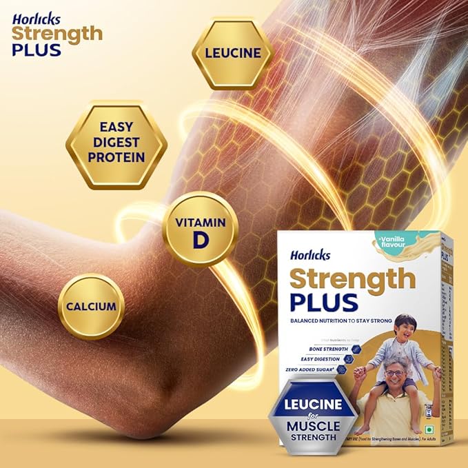 Horlicks Strength Plus- Vanilla