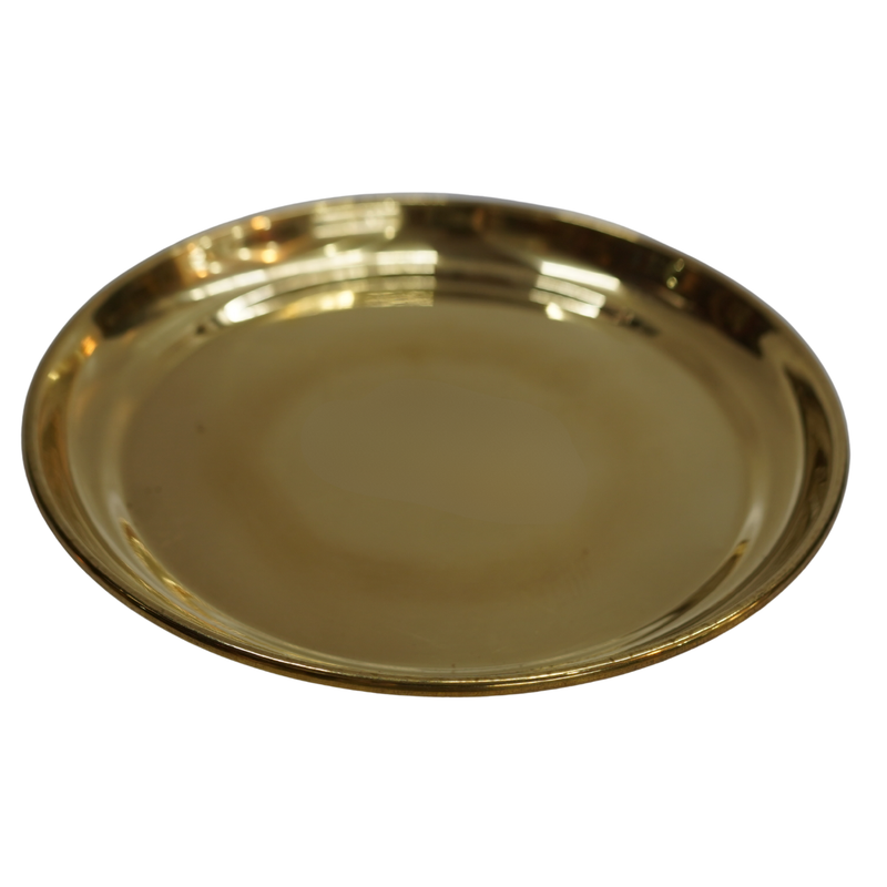 Handmade Brass Thali Plate