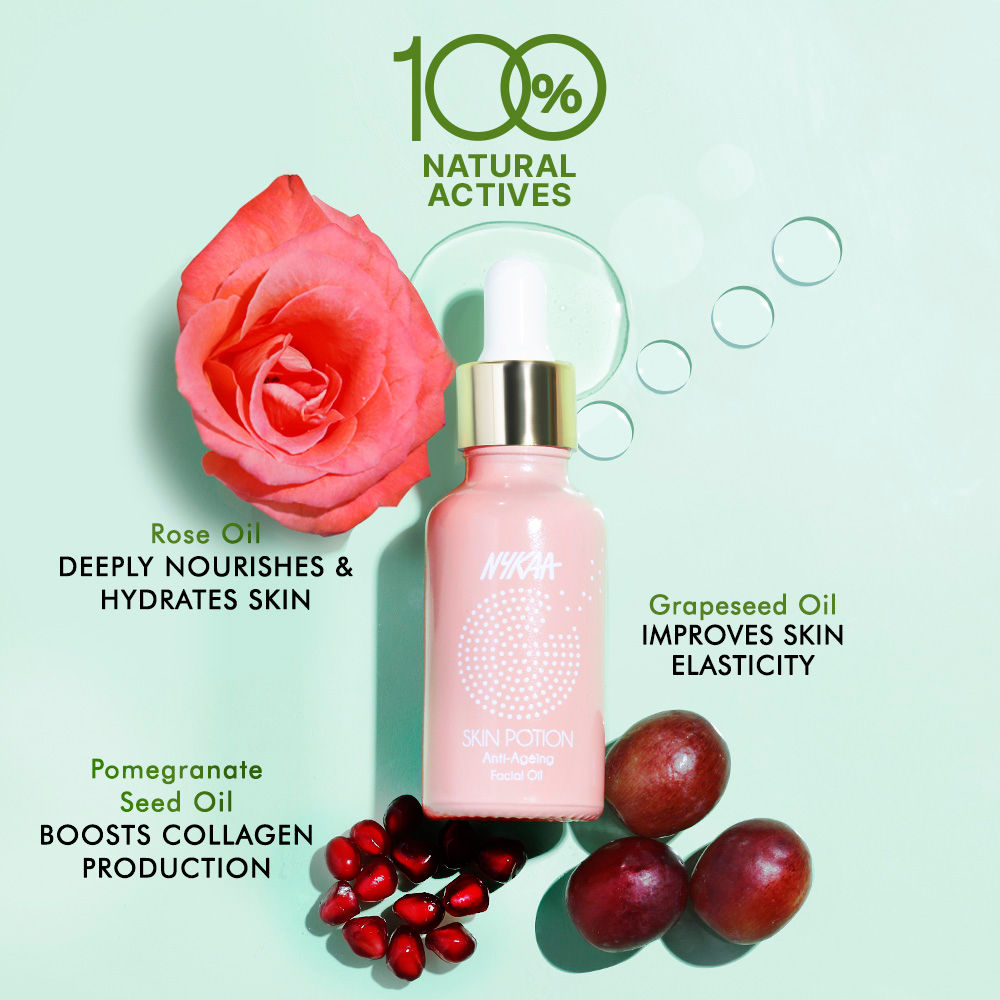 Nykaa Naturals Anti-Ageing Serum Oil - PUSHMYCART