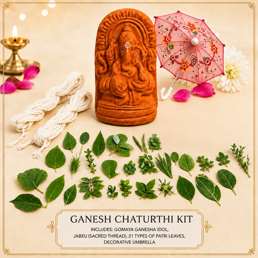 Gomaya Ganesh Chaturthi Sampoorna Puja Kit