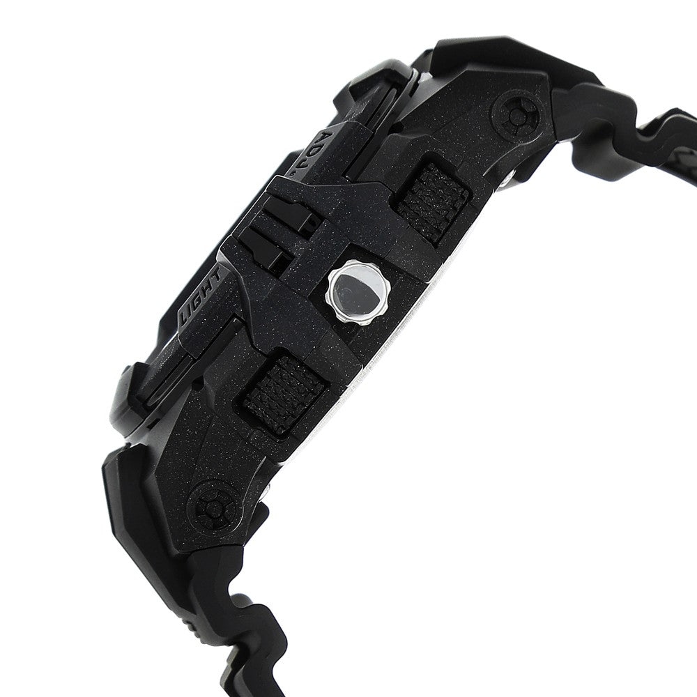 Sonata SF Quartz Analog Digital Black Dial Plastic Strap Watch for Men image 3