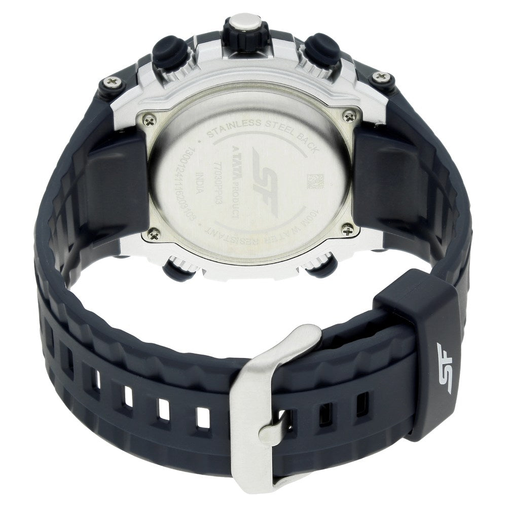 Sonata SF Quartz Digital Dial Plastic Strap Watch for Men image 4