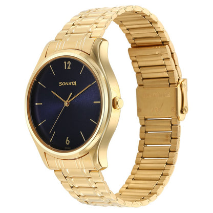 Sonata Quartz Analog Blue Dial Watch for Men image 2
