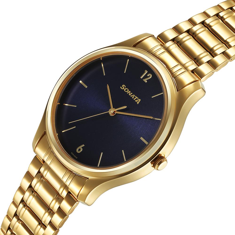 Sonata Quartz Analog Blue Dial Watch for Men image 3