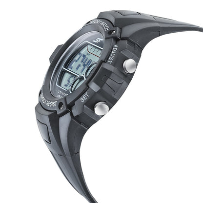 Sonata SF Digital Dial Black PU Strap Watch for Men Style NU77111PP02 image 3