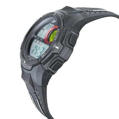 Sonata SF Digital Dial Black PU Strap Watch for Men Style NU77112PP02 image 3