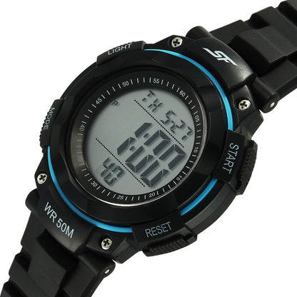 Sonata SF Digitals Digital Dial Black Strap Watch For Men image 3