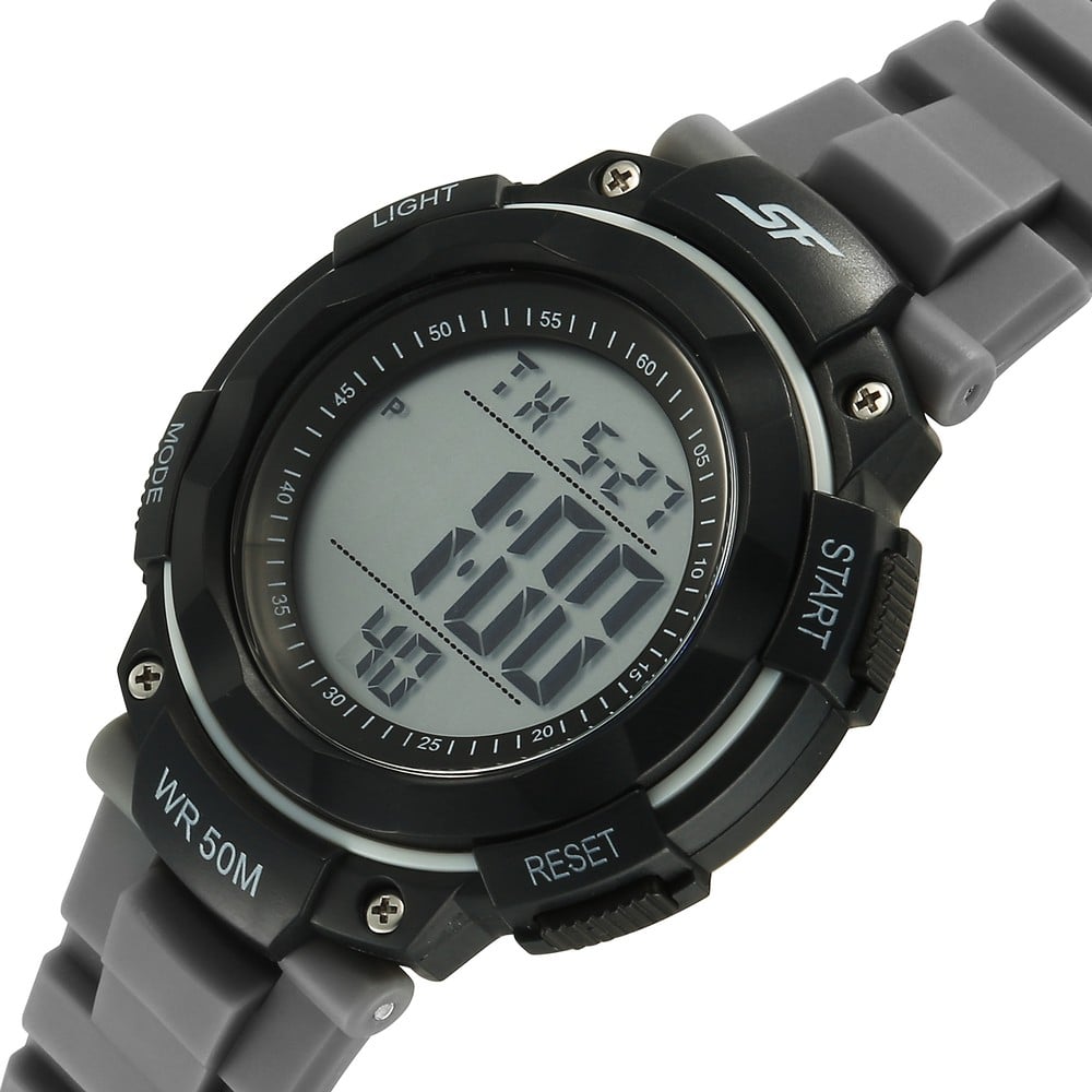 Sonata SF Digitals Digital Dial Grey Strap Watch For Men image 3