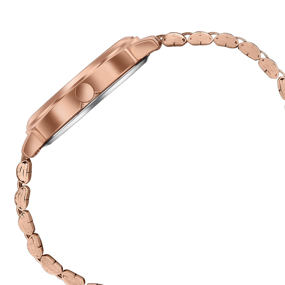 Sonata Vector Blue Dial Rose Gold Tone Bracelet Watch for Men image 6