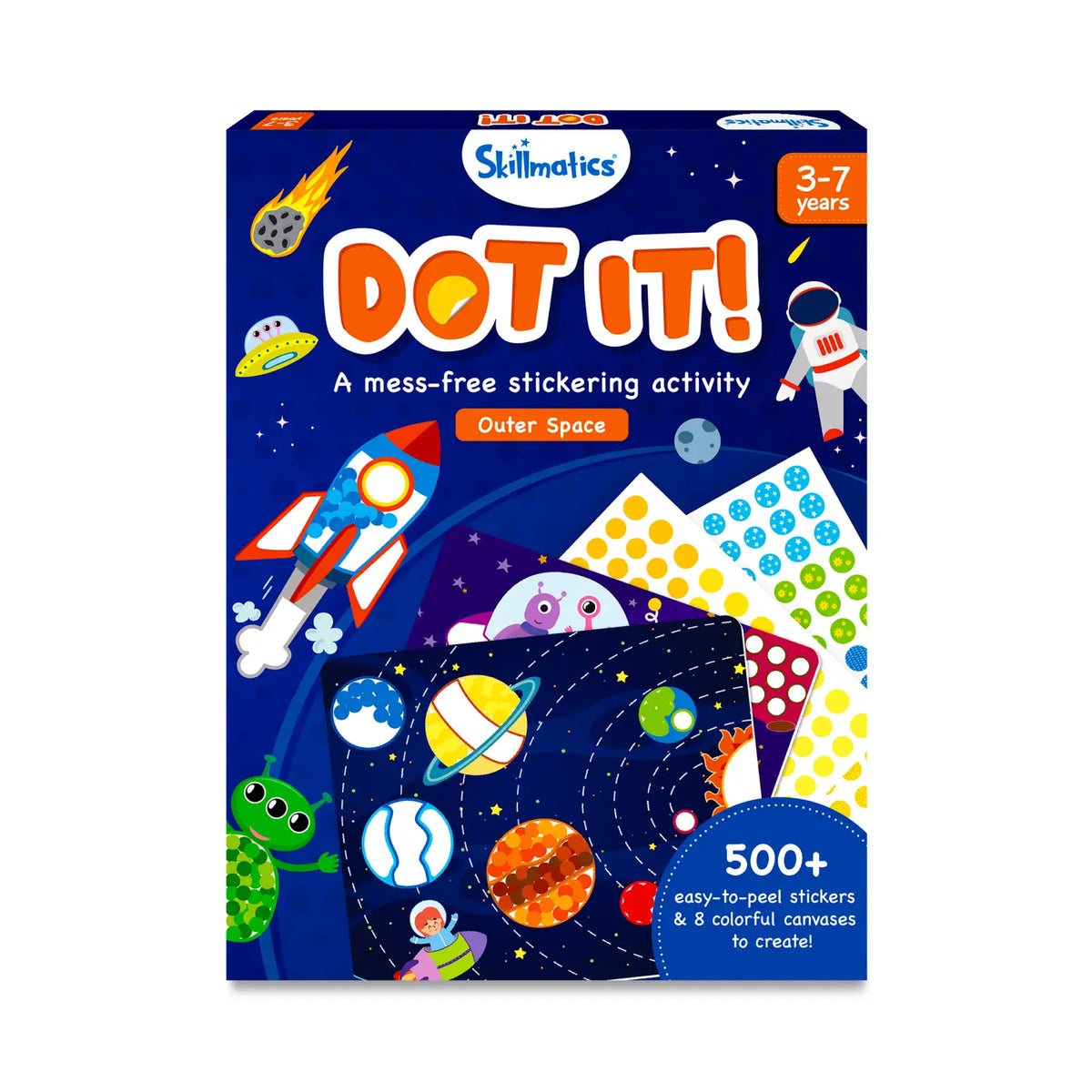 Skillmatics Dot it Outer Space No mess sticker art Ages 3 to 7