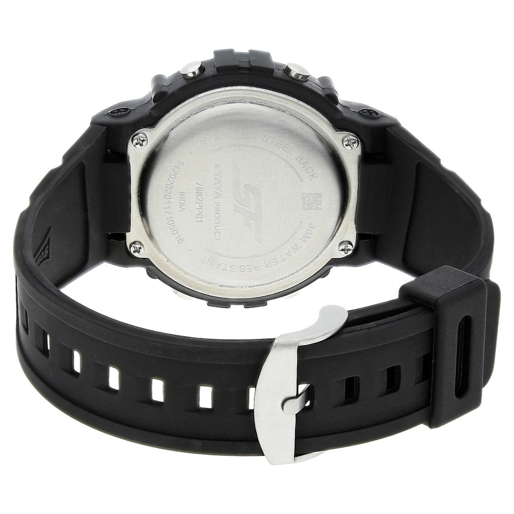 Sonata SF Digital Dial Plastic Strap Watch for Men Style NU7982PP01 image 4