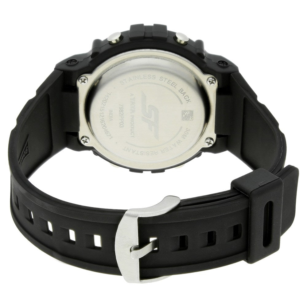 Sonata SF Digital Round Dial Plastic Strap Watch For Men image 4