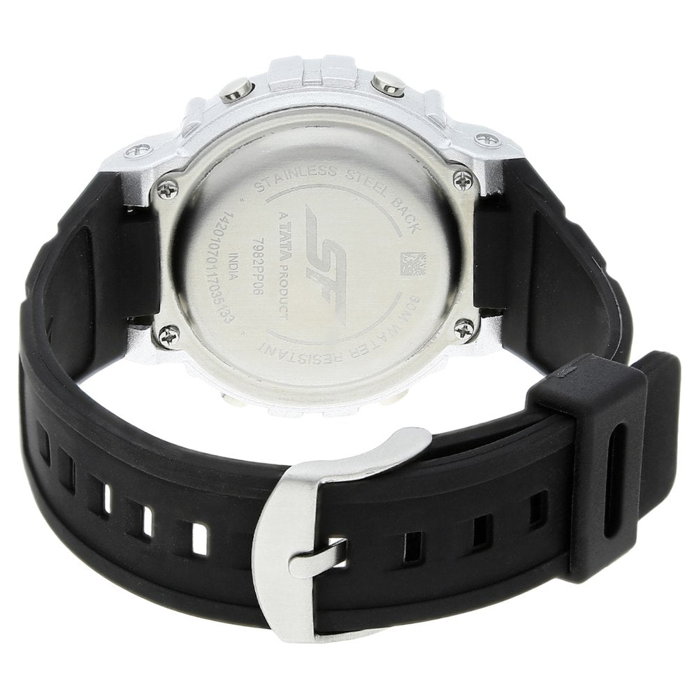 Sonata SF Digital Dial Black Plastic Strap Watch for Men image 4