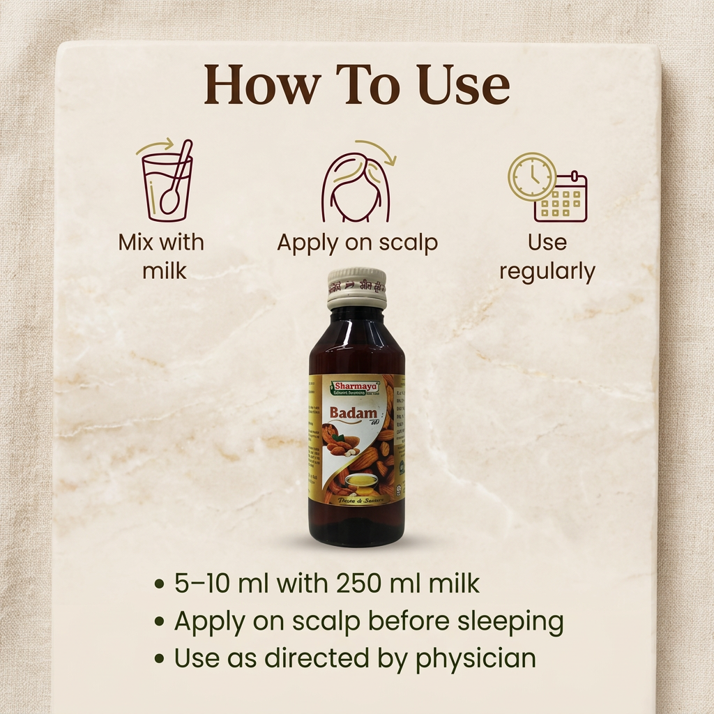 Sharmayu Ayurveda Badam Tel - view 7