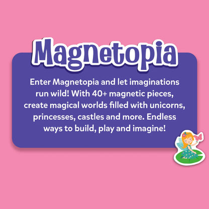 Skillmatics Magnetopia Princess and Unicorn Land Interactive Pretend Play Set Ages 3 to 7