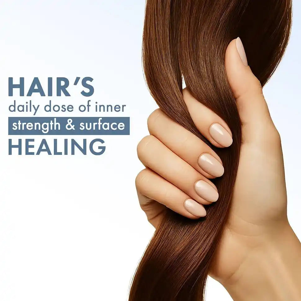 Thriveco Hair Healing Shampoo bottle with rich lather, highlighting its premium texture and cleansing properties. - Image 7