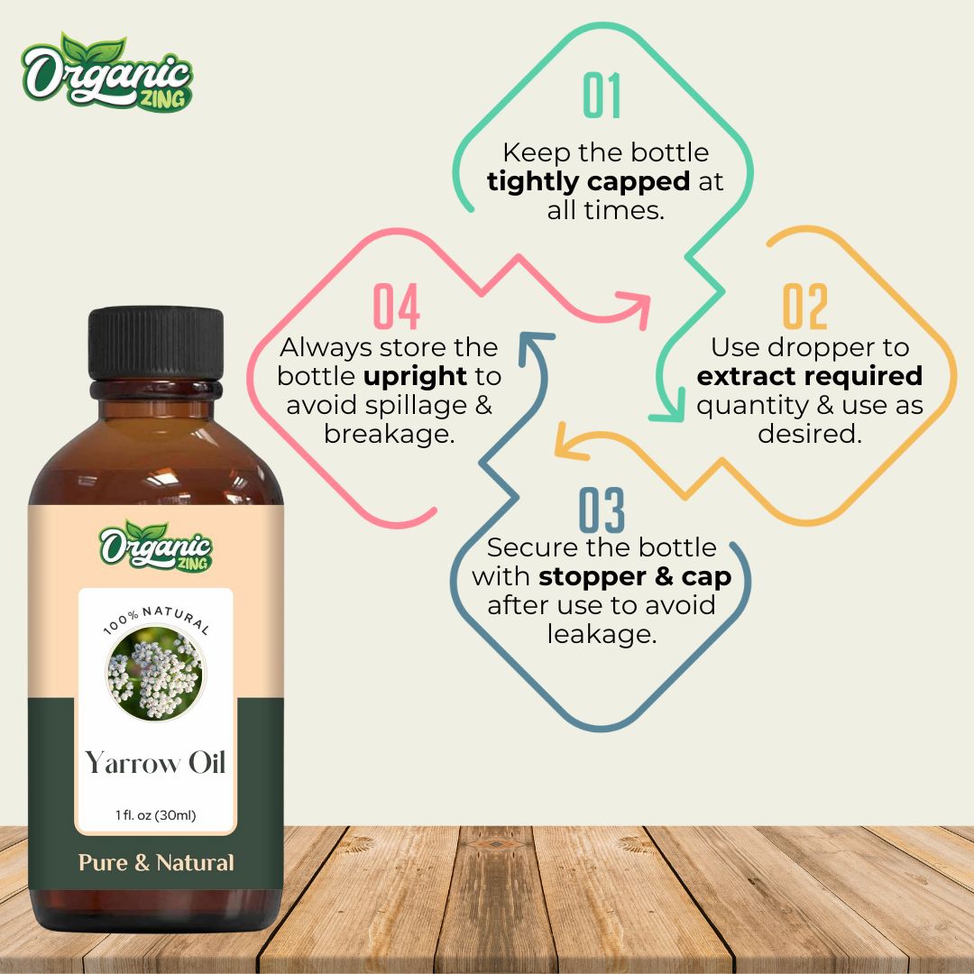 Organic Zing Yarrow Oil