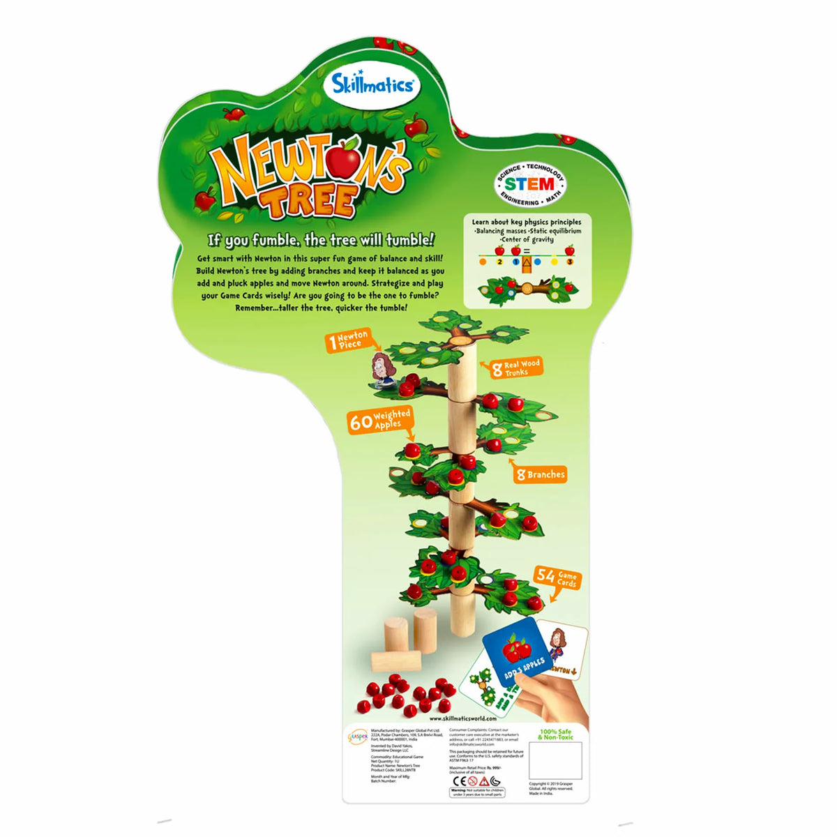 Skillmatics Newtons Tree STEM Toy Ages 6 and Up