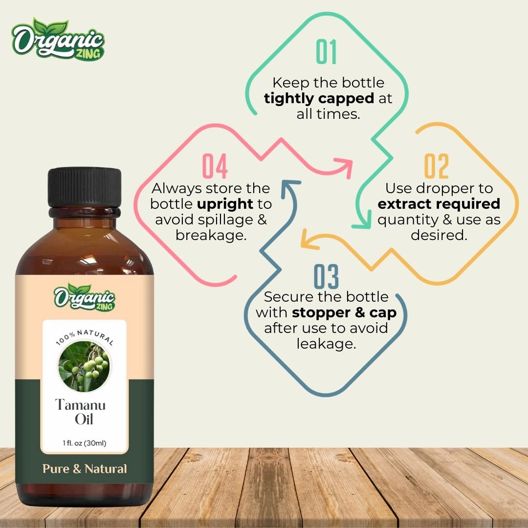 Organic Zing Tamanu Oil