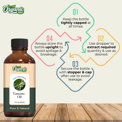 Organic Zing Tamanu Oil
