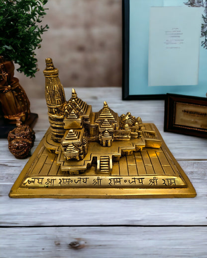 Tamas Brass Ayodhya Prabhu Shri Ram Mandir - PUSHMYCART