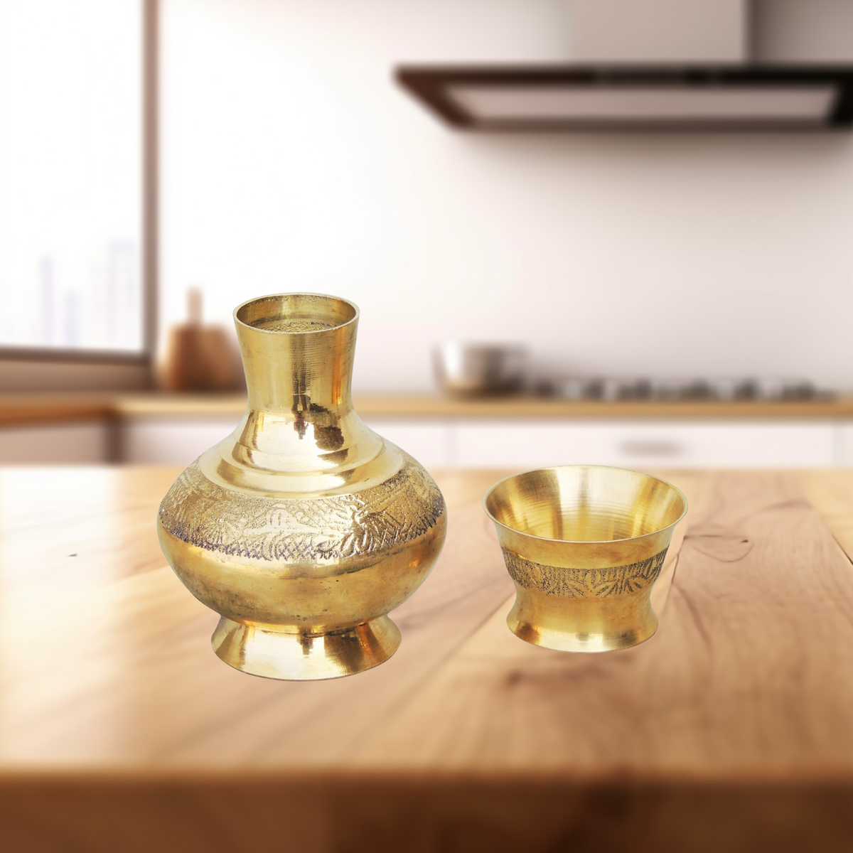 Brass Aftaba Surahi 0.13Kg - PUSHMYCART