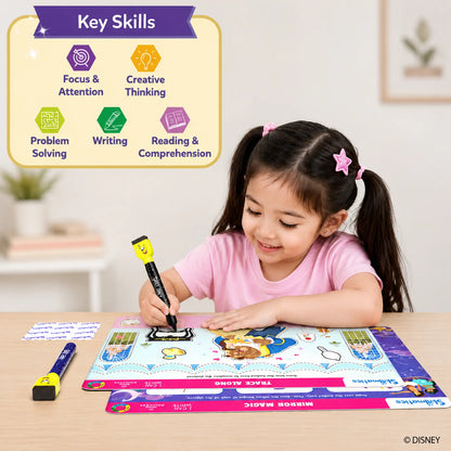 Skillmatics I Can Write Disney Princess Reusable Activity Mats Ages 3 to 6