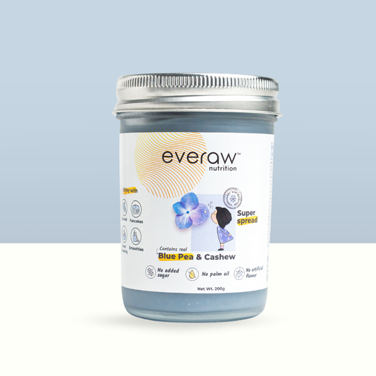 Everaw Nutrition Blue Vanilla Cashew Butter