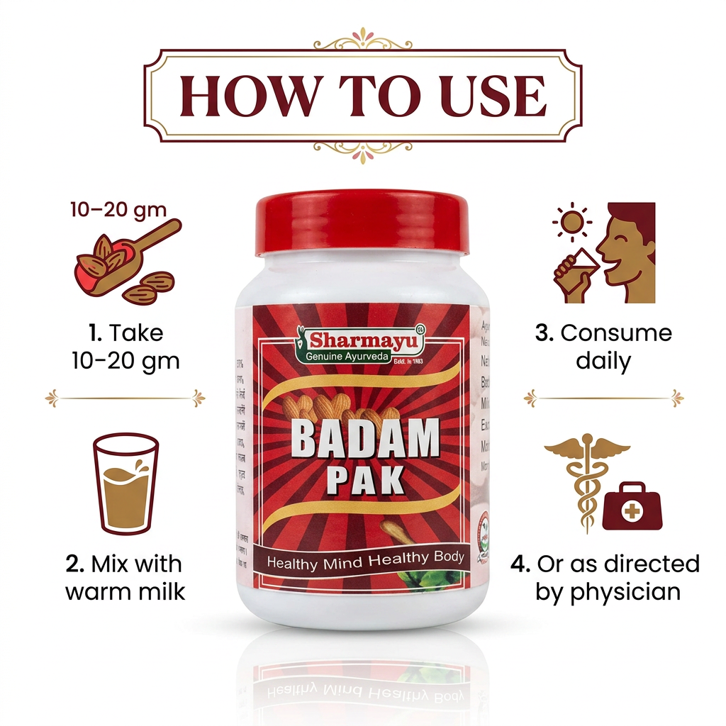 Sharmayu Ayurveda Badam Pak - view 7