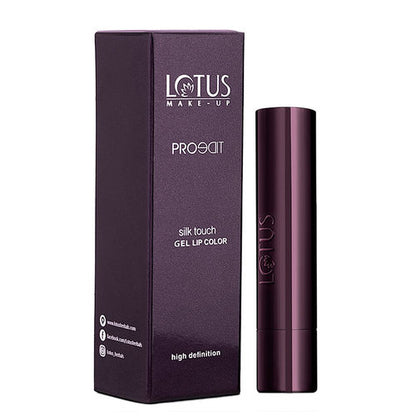 Lotus Proedit Silk Touch Gel Lip Color Peach Paris - PUSHMYCART