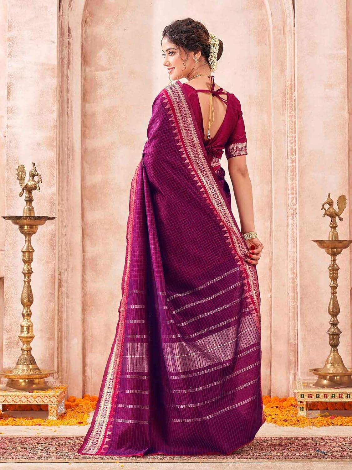 Vasthrlay Classic Traditional Saree for wedding and party wear styling